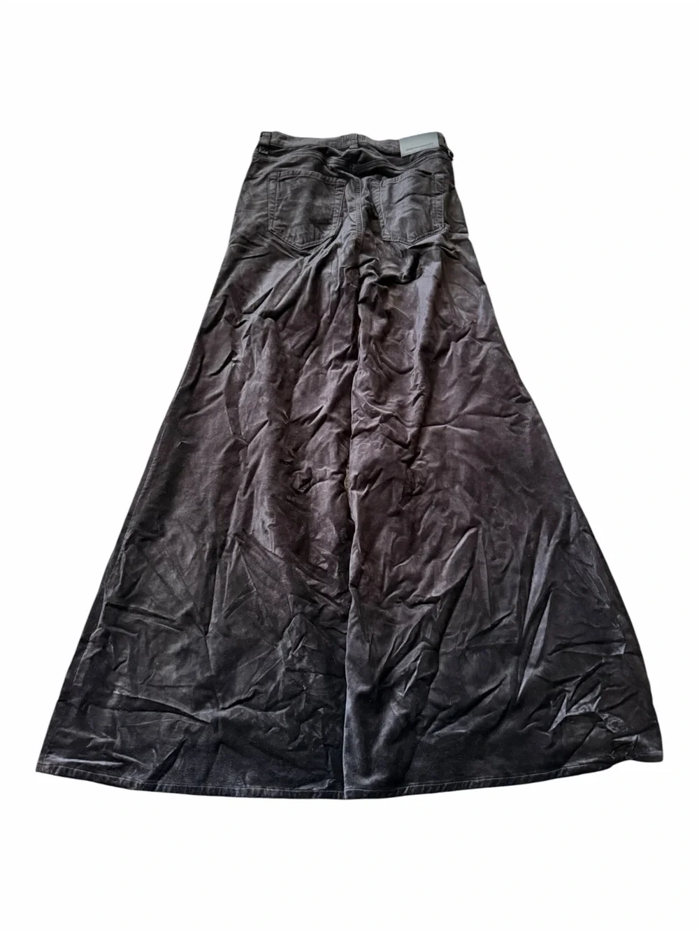 Citizens of Humanity Amari Ultra in Black Velvet Wide Leg Pants Women’s Size 27